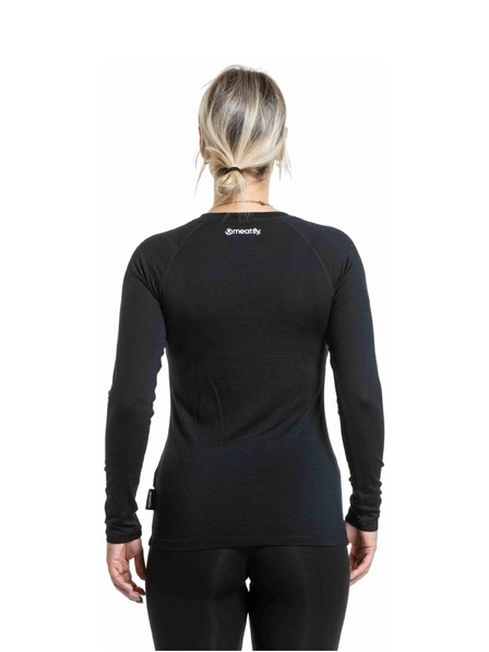 Meatfly Meatfly dámske merino tričko Lacey Black