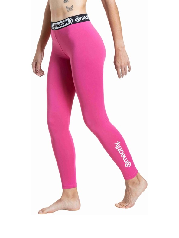 Meatfly Meatfly dámske termo nohavice Taro Pink