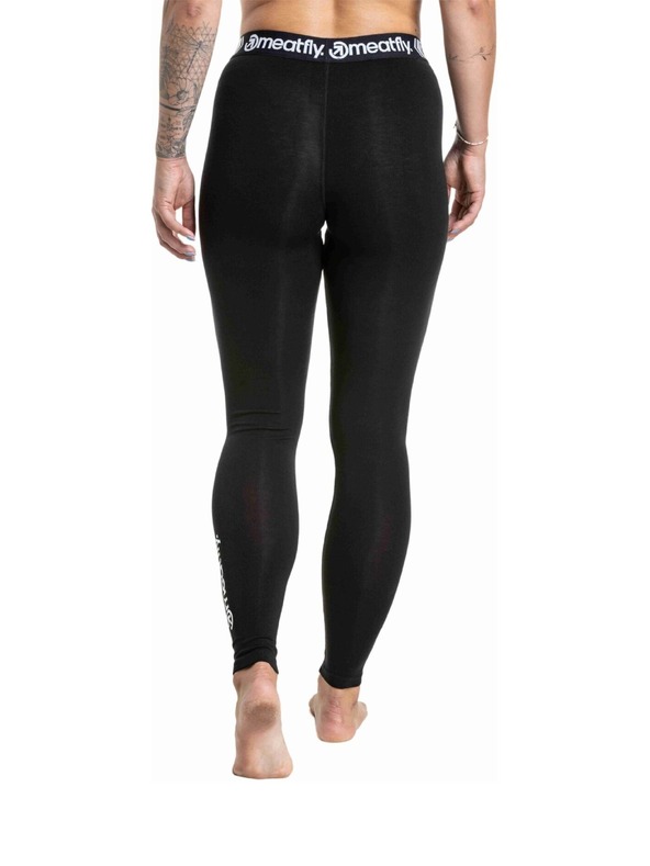 Meatfly Meatfly dámske merino nohavice Flora Black