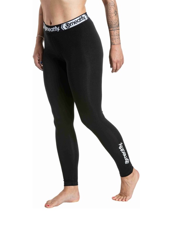 Meatfly Meatfly dámske merino nohavice Flora Black