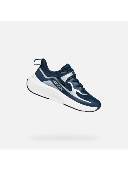 Geox Tmavomodré chlapčenské tenisky Geox Pro-Ran