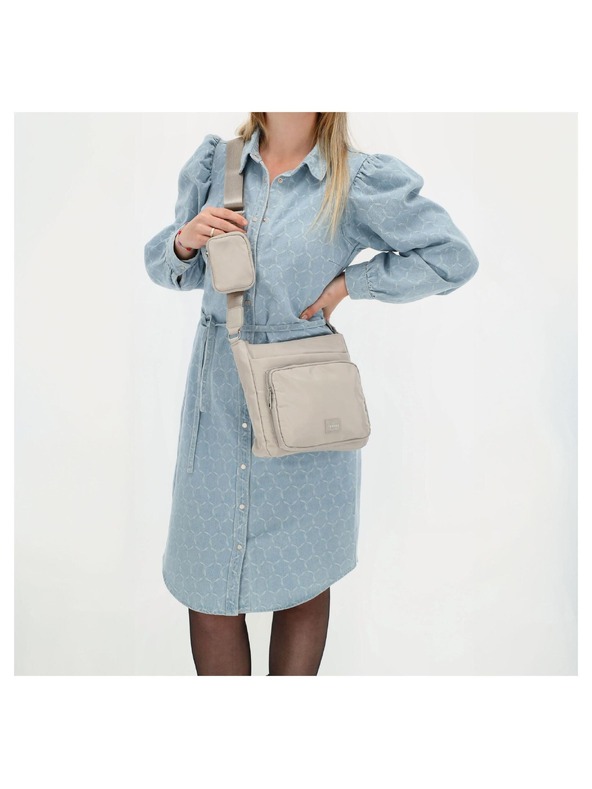 Charm London Kabelka Charm London Odeon 22172 Light grey