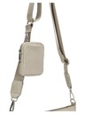 Charm London Kabelka Charm London Odeon 22172 Light grey