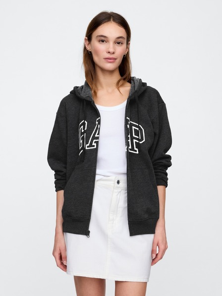 GAP Mikina na zips s logom GAP