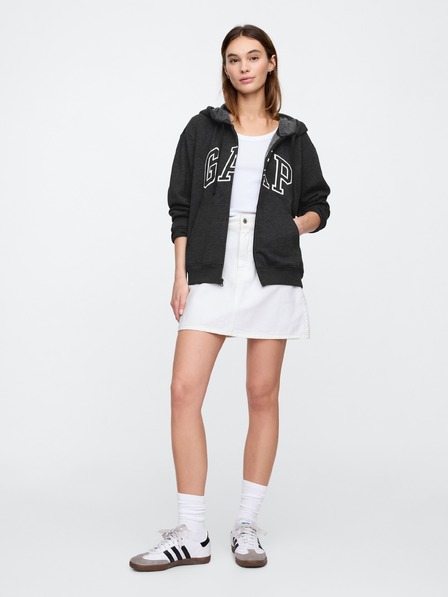 GAP Mikina na zips s logom GAP