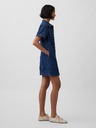 GAP Džínsové mini šaty UltraSoft GAP