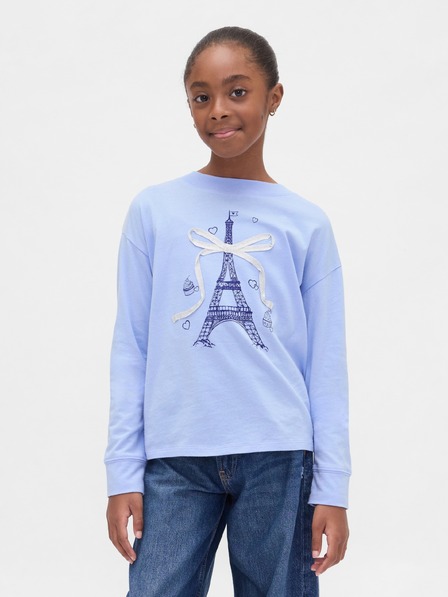 GAP Detské oversize tričko Gap & Disney s logom GAP