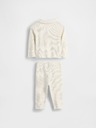GAP Baby outfit set s vafľovým vzorom Softspun Brannan Bear GAP