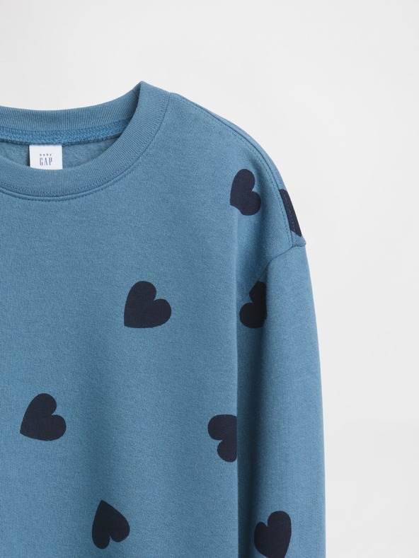 GAP Baby mikina s logom GAP