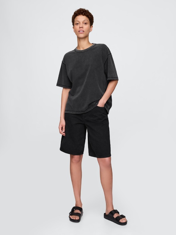 GAP Crop tričko Heavyweight unisex GAP