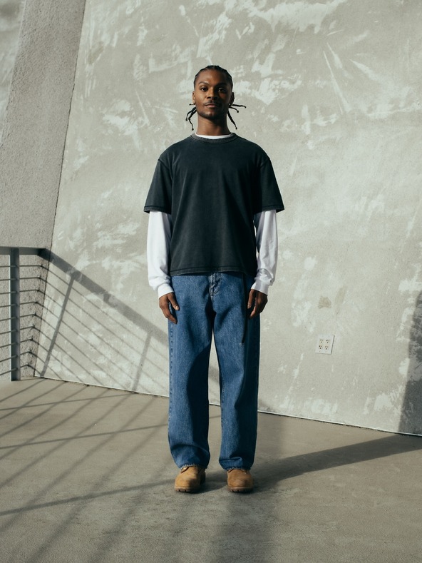 GAP Crop tričko Heavyweight unisex GAP