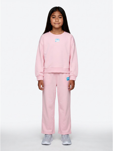 Under Armour Dievčenský set Under Armour UA RIVAL CREW FLARE SET