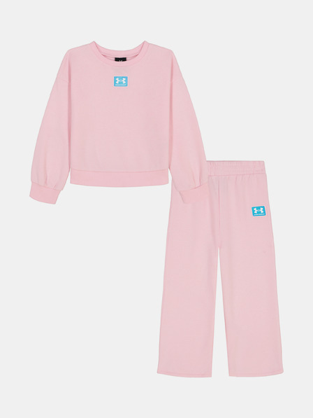 Under Armour Dievčenský set Under Armour UA RIVAL CREW FLARE SET
