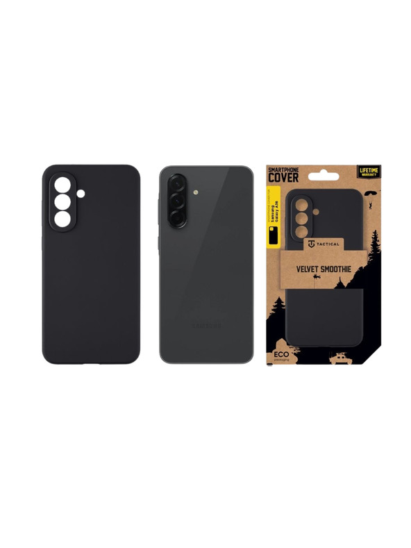 Tactical Tactical Velvet Smoothie Kryt pre Samsung Galaxy A36 5G Asphalt
