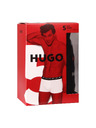 HUGO Sada piatich - pánske boxerky HUGO čierne