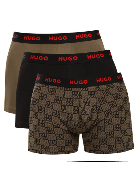 HUGO Sada troch - pánske boxerky HUGO viacfarebné