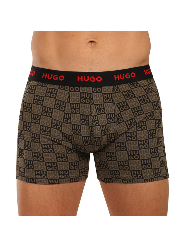 HUGO Sada troch - pánske boxerky HUGO viacfarebné