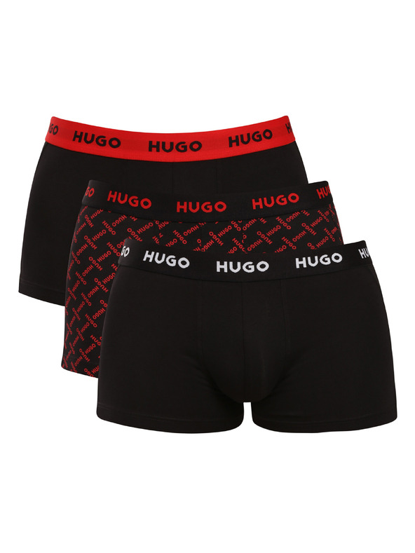 HUGO Sada troch - pánske boxerky HUGO viacfarebné