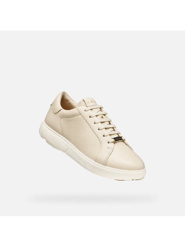 Geox Krémové dámske tenisky Geox Nebula 2.0 C