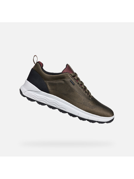 Geox Khaki pánske tenisky Geox Spherica 4x4 B Abx