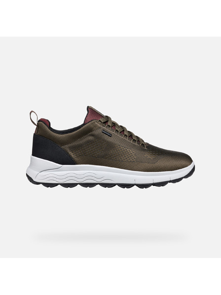 Geox Khaki pánske tenisky Geox Spherica 4x4 B Abx