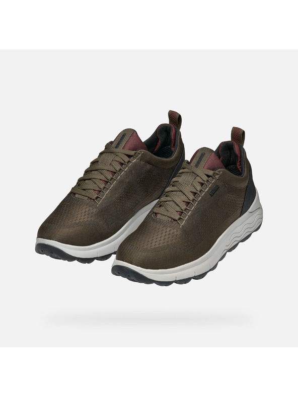 Geox Khaki pánske tenisky Geox Spherica 4x4 B Abx