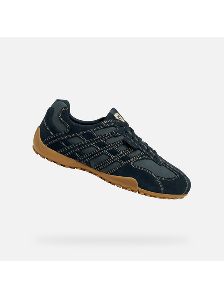Geox Tmavomodré pánske tenisky Geox Snake Original