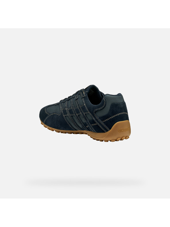 Geox Tmavomodré pánske tenisky Geox Snake Original