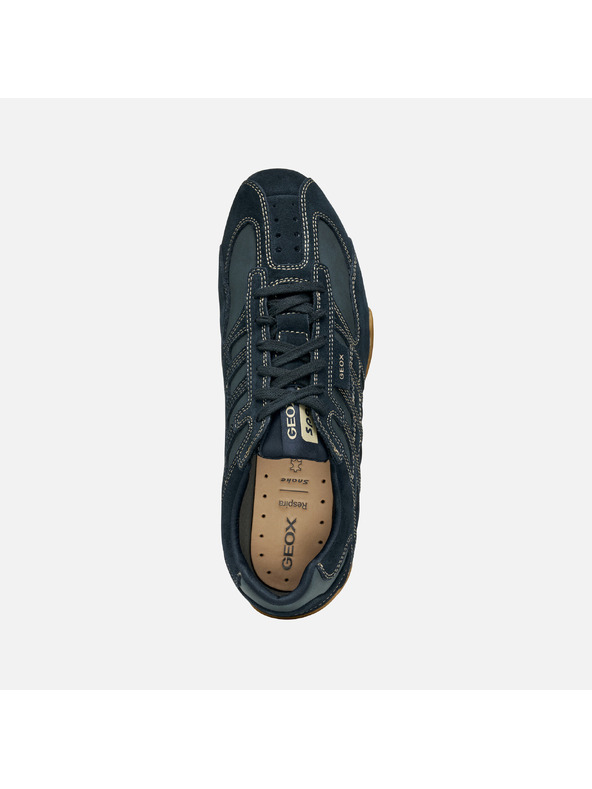 Geox Tmavomodré pánske tenisky Geox Snake Original