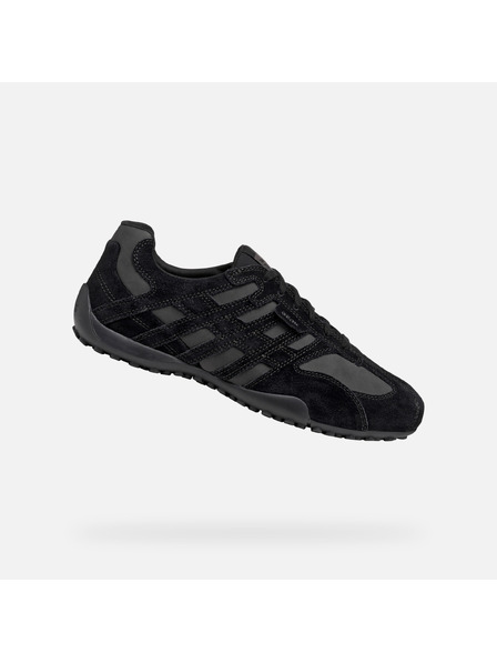Geox Čierne pánske tenisky Geox Snake Original