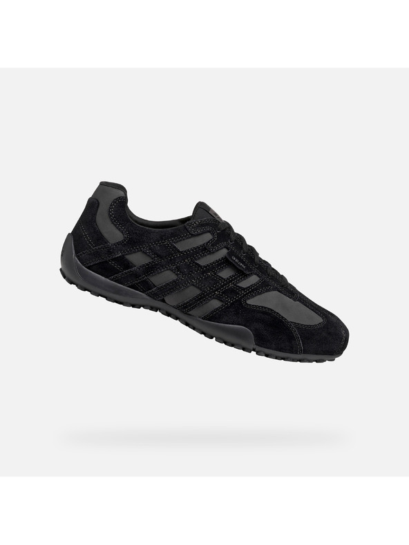 Geox Čierne pánske tenisky Geox Snake Original