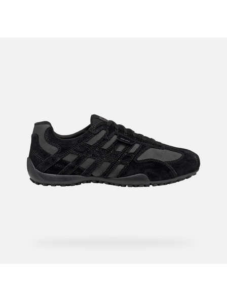 Geox Čierne pánske tenisky Geox Snake Original