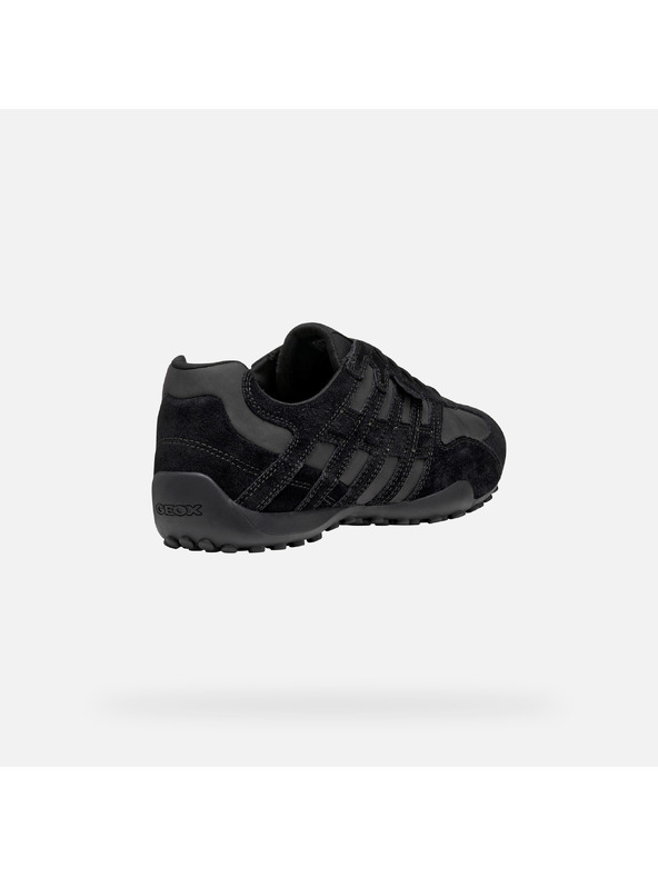 Geox Čierne pánske tenisky Geox Snake Original