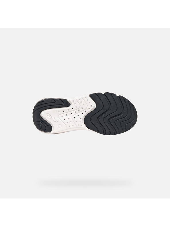 Geox Čierne dievčenské tenisky Geox Pro-Ran