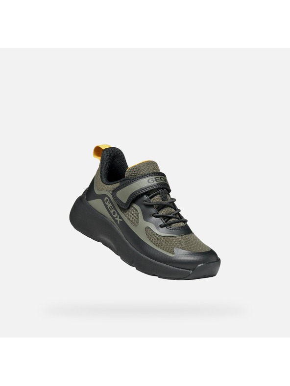 Geox Čierne chlapčenské tenisky Geox Pro-Ran