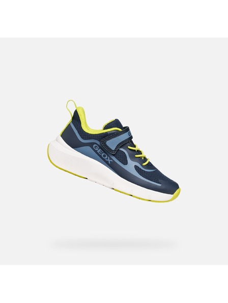 Geox Tmavomodré chlapčenské tenisky Geox Pro-Ran