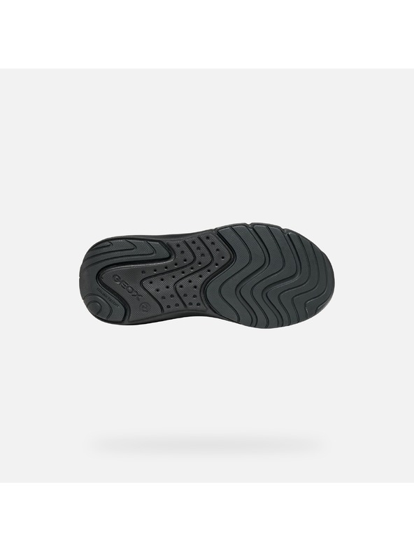 Geox Čierne chlapčenské tenisky Geox Pro-Ran