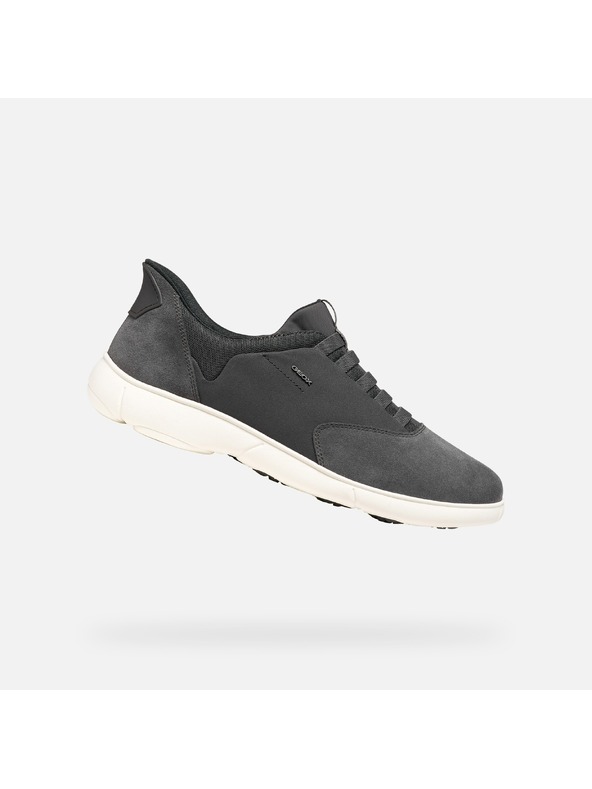 Geox Sivé pánske tenisky Geox Nebula 2.0 Plus