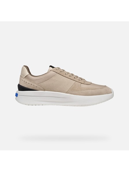 Geox Béžové pánske tenisky Geox Gxrn-01