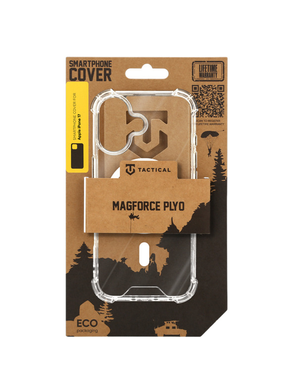 Tactical Tactical MagForce Plyo Obal pre Apple iPhone 17 Transparent