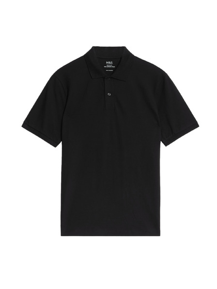 Marks & Spencer Čierne pánske polo tričko