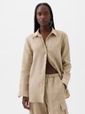GAP Ľanová košeľa Boyfriend Shirt GAP