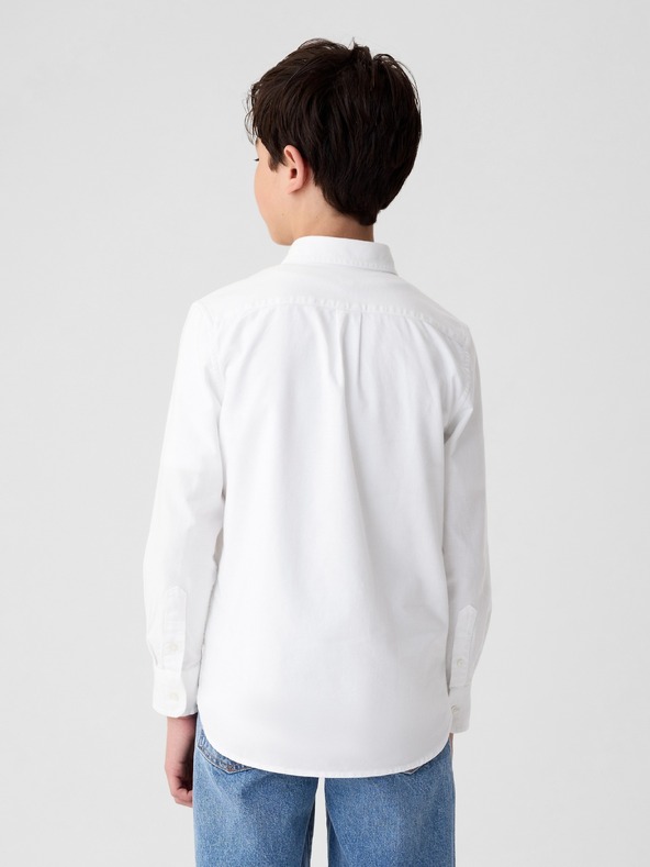 GAP Detská košeľa oxford uniform GAP