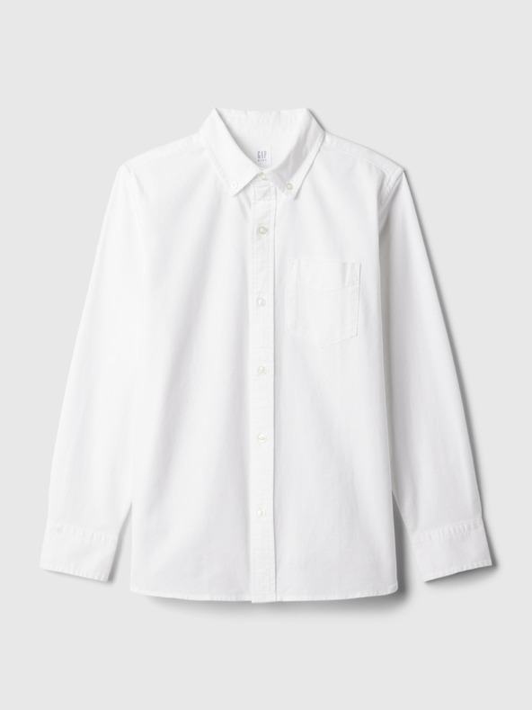 GAP Detská košeľa oxford uniform GAP