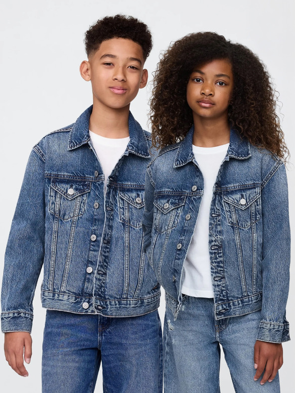 GAP Detská džínsová bunda Unisex Gap