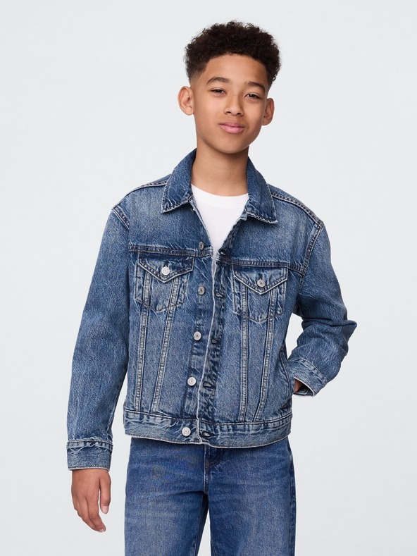 GAP Detská džínsová bunda Unisex Gap