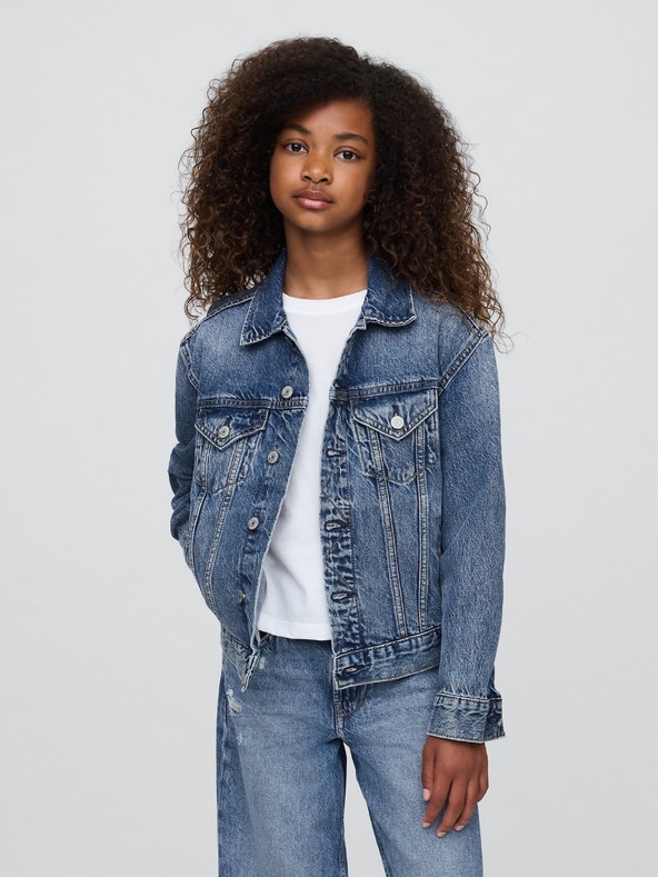 GAP Detská džínsová bunda Unisex Gap