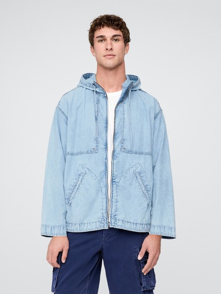 GAP Džínsová oversize bunda Ripstop GAP