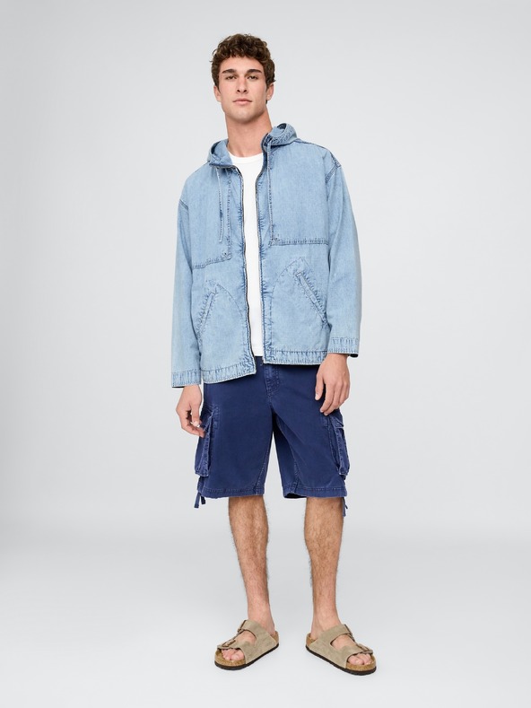 GAP Džínsová oversize bunda Ripstop GAP