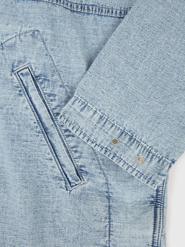 GAP Džínsová oversize bunda Ripstop GAP